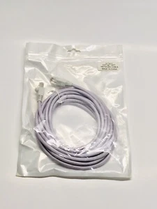 Cavo sagomato patch schermato Ethernet LAN di rete Cat5E 15 piedi grigio - Foto 1 di 5