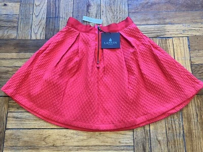 Falda con textura coral Lanvin Paris Foto 1 de 4