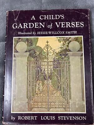A Child's Garden of Verses, Illustrated by Jessie Willcox Smith, Children's Poet - Image 1 of 4