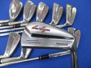 Ben Hogan Precision Slazenger 1953 Golf Clubs Irons Iron Set R- Flex 2-9 EX 9pcs - Picture 1 of 24