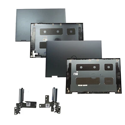 New For Dell Inspiron 5410 5415 7415 2-in-1 LCD Back Cover Lid Hinges GWRR6 Blue - Image 1 of 4