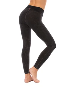 Contour Roll Down Ankle Legging (W-338, Mineral Wash MW6) von Hard Tail Forever - Bild 1 von 10