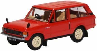 Oxford 76RCL003 Range Rover Masai Red In Scala 1/76 00 Gauge T48 Post - Immagine 1 di 4