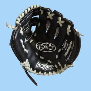 Rawlings Player Series PL85BG Baseball Glove 8 1/2" Black & Gray RHT Youth Sized - Picture 1 of 9