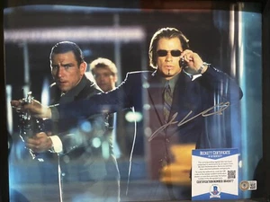 JOHN TRAVOLTA SIGNED AUTOGRAPHED 11x14 PHOTO ‘SWORDFISH’ BECKETT BAS COA Auto - Picture 1 of 2