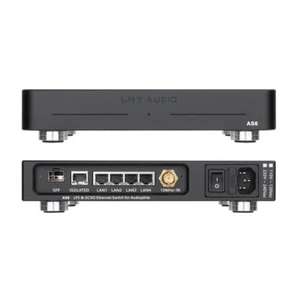 LHY AUDIO AS6 1000Mbps 6-Port Hifi Switch LPS & OCXO Ethernet Switch 115V - Picture 1 of 2