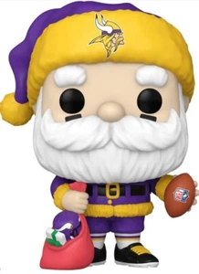 NEW Minnesota Vikings Santa Funko POP! NFL Football Exclusive Figure - SOLD OUT! - Picture 1 of 3
