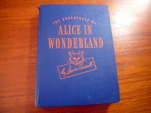 Vintage 1945 The Adventures of Alice In Wonderland Lewis Carroll Whitman Pub
