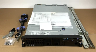 IBM x3650 M4 Server Dual E5-2620 16GB RAM 4x300GB SAS M5110E ZWSLQCA *B STOCK* - Image 1 of 4