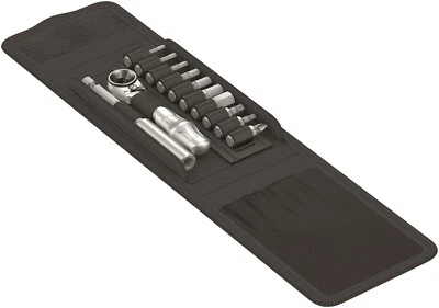 Wera Bicycle Set 1 Zyklop Mini Ratchet Set 1/4" Drive Metric 05004170001 - Image 1 of 4