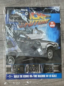 1:8 SCALE EAGLEMOSS BACK TO THE FUTURE BUILD YOUR OWN DELOREAN ISSUE 105 - Picture 1 of 1