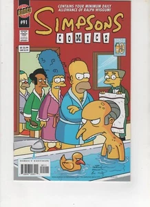 Simpsons Comics #91, NM 9.4, 1st Print, 2004 - Picture 1 of 2