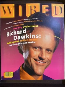 Wired Magazine July 1995 Vol 3 #7 Richard Dawkins, Bad-Boy Evolutionist - Picture 1 of 2