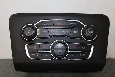 Panel de control climático de doble zona temperatura automática Dodge Charger SRT 17-22 FABRICANTE DE EQUIPOS ORIGINALES Foto 1 de 4