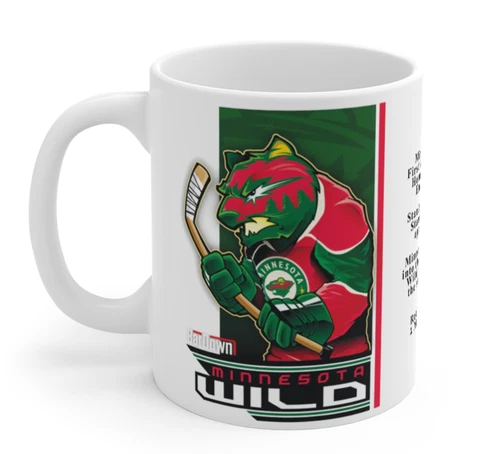 Minnesota Wild ART Mug Coffee Tea Gift Fun Team Hockey Souvenir Cover
