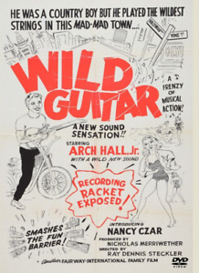WILD GUITAR 1962  DVD Classic Movie film Arch Hall Jr. Nancy Czar