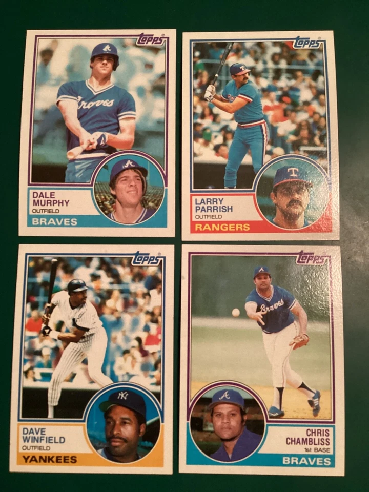 1983 Topps Baseball Singles U Pick All Pictured Combine Ship Discount 701-792 NM - Image 1 of 1