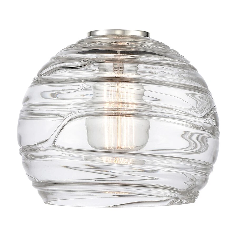 INNOVATIONS LIGHTING Innovations G1213-8 Deco Swirl Glass, Clear - G1213-8