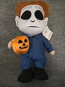 Halloween Michael Myers & Jack O' Lantern Plüsch 20 Zoll Stand Up Door Greeter Neu - Bild 1 von 7