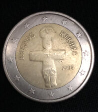 Seltene 2 Euro Münze Zypern Kibris 2008