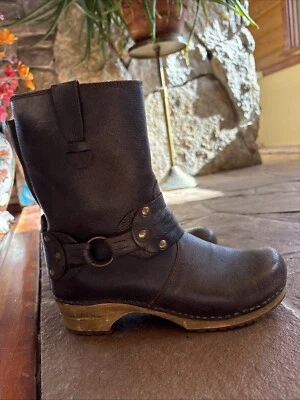 Sanita 'Mohawk' датский сабо ботинки в старинный коричневый (искусство: 452203) - деревянный 39 - Изображение 1 из 4