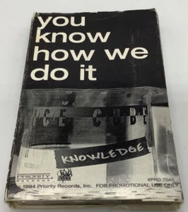 Ice Cube – You Know How We Do It Promo Cassette Single Gangsta 1994 Priority - Picture 1 of 5