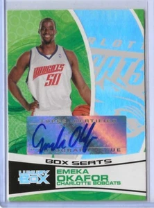 2005-06 Topps Luxury Box Box Seat Auto 28/224 Emeka Okafor #BSA-EO Bobcats - Picture 1 of 2