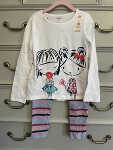 Gymboree Girls Long Sleeve Top & Leggings Fall Outfit Size: 5 - Picture 1 of 9