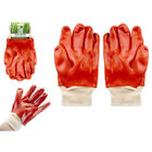Red Dipped Work Gloves - General Handling Wet & Dry Easy Grip Protecting