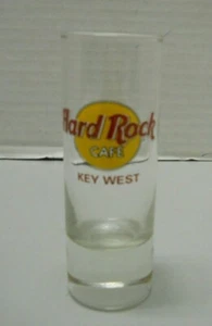 Hard Rock Cafe Key West Florida Souvenir Shooter Shot Glass Barware Man Cave - Picture 1 of 7