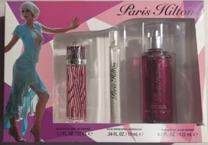 3 piezas PARIS HILTON EDP Spray 1 oz 0,34 oz AEROSOL CORPORAL 4,2 oz Nuevo en caja Perfume de mujer - Imagen 1 de 6