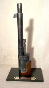 Support display stand for Carcano 1891/38 bayo. with engraved metal plate - Picture 1 of 6