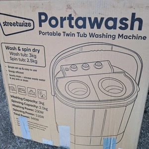 Streetwize Portable Twin Tub. - Picture 1 of 7