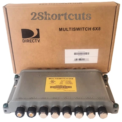 New Directv Satellite wideband 6X8 Multiswitch KA/KU MS6X8R1-03 DTV - Image 1 of 4