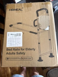 Rieles de cama HOMEAL para adultos mayores altura de seguridad ajustable cabecera riel de asistencia - Imagen 1 de 2