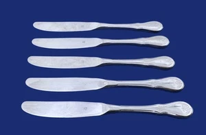 WMF AMHERST Cromargan Glossy Stainless -Set of 5 Hollow Dinner Knives 8 5/8" - Picture 1 of 3