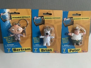 (3) Vintage NJ Croce. Padre de familia... Llaveros flexibles... BERTRAM, BRIAN Y PETER - Imagen 1 de 5
