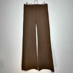 BETABRAND Women's Brown Cheveron Print Pants Stretch Size X-Small Petite - Picture 1 of 8
