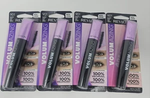 Revlon Volumazing Mascara 0.30 fl oz Each Sealed 901 - Blackest Black Lot of 4 - Picture 1 of 3