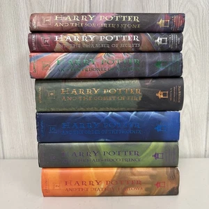 Complete Harry Potter Full Book Set Volumes 1-7 Hardback - Bild 1 von 22