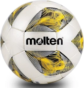 Molten Soccer F5A3200 Competition Ball Soft Leather Football Sports Ball Size 5# - Picture 1 of 8
