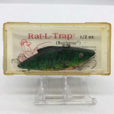 Vintage Original Bill Lewis Rat-L-Trap RT-70 3" Fishing Lure (NOS) w/ Box - Image 1 of 4