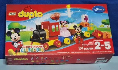 NEW - LEGO - DISNEY MICKEY MOUSE CLUBHOUSE DUPLO BIRTHDAY PARADE # 10597 24 PCS - Image 1 of 3