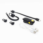 UHF 400-470MHz 0.5W Mini Walkie Talkie Ear Hanging Two way Radio Model Headset