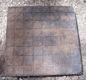 Paver poly plastic mold stepping stone walkway mould 16" x 16" x 2" cast 100's - Picture 1 of 1