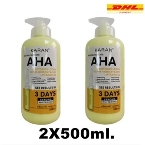 2X Body Cream Fruit Hydroxy Acids VC&E Radiant Skin Moisture Whitening 500ml - Picture 1 of 9