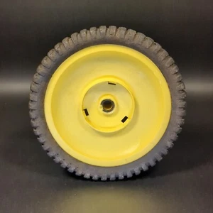 Lawn Mower Wheel Craftsman 7 3/4" Tall Yellow - Picture 1 of 4