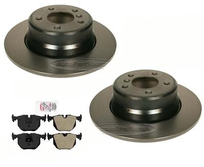 For 2000-2001 BMW X5 3.0L 4.4L & 02-06 BMW X5 3.0L R Brake Rotors Brake Pads - Image 1 of 4
