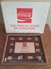 Coca Cola Coke Santa LTD Collection 12 Years Of Christmas Framed Box Pin Set NIB Only $50.15 on eBay