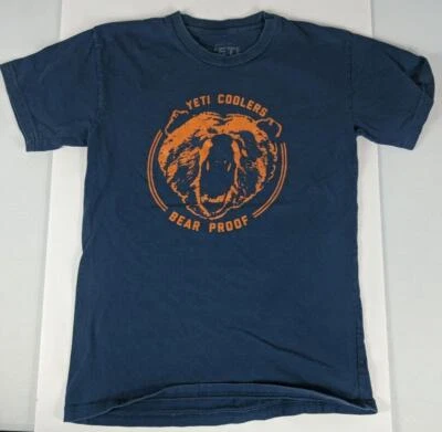 Camiseta Yeti Coolers Bear Proof, Color Azul Marino, Talla Mediana Foto 1 de 4